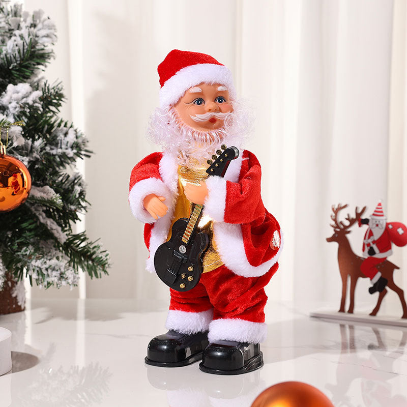 Musical Dancing Santa Christmas Decoration