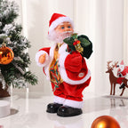 Musical Dancing Santa Christmas Decoration