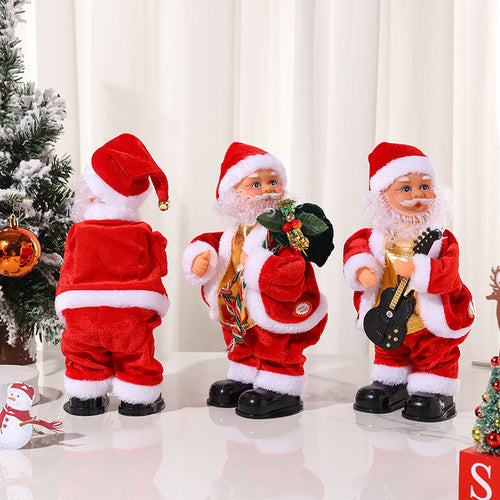 Musical Dancing Santa Christmas Decoration